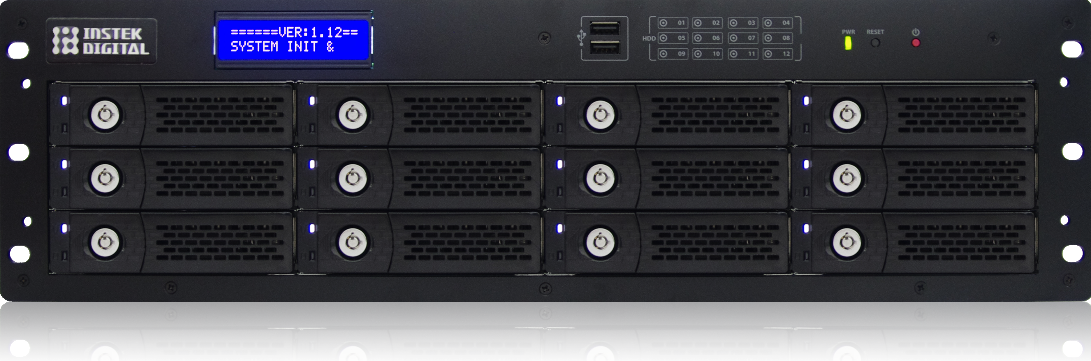 Instek Digital 5000 3U NVR archive server